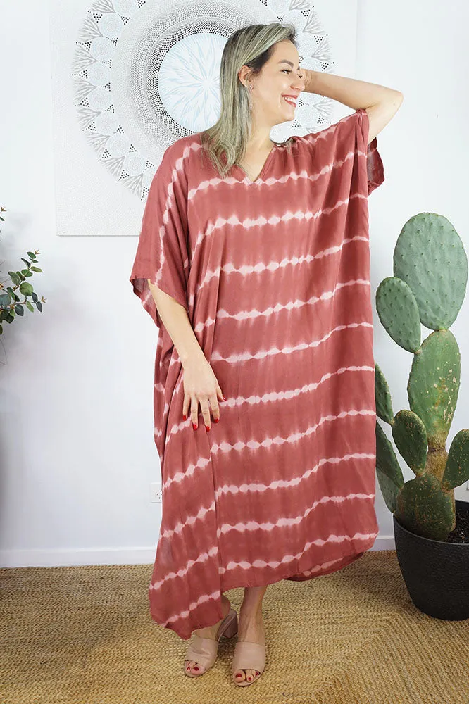Long Kaftan "Nirvana" Tie Dye