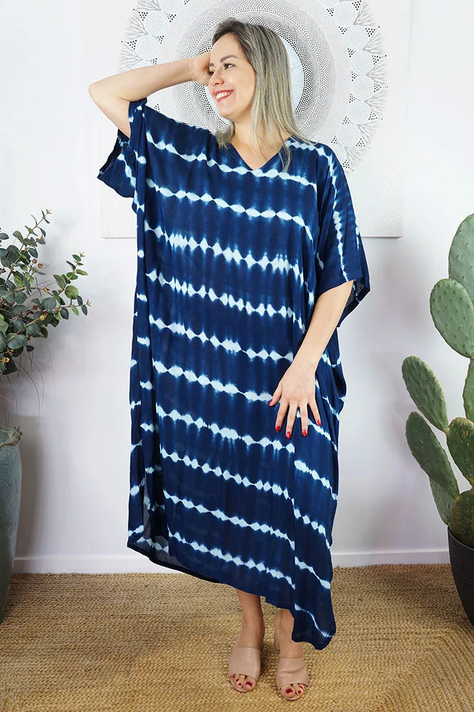 Long Kaftan "Nirvana" Tie Dye