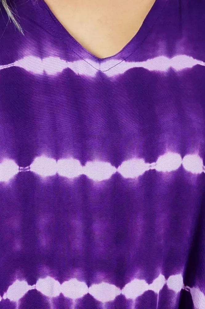Long Kaftan "Nirvana" Tie Dye