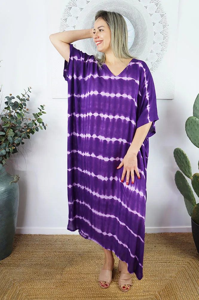 Long Kaftan "Nirvana" Tie Dye