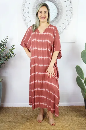Long Kaftan "Nirvana" Tie Dye