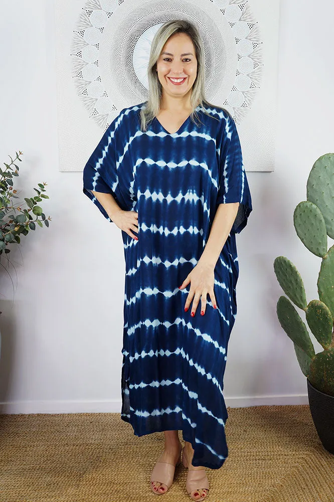 Long Kaftan "Nirvana" Tie Dye
