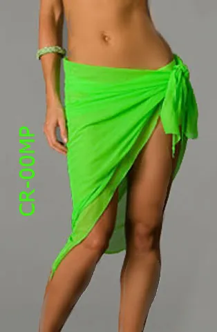 Long Mesh Wrap Skirt MLR