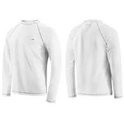 L/S PIQUE SWIM TEE