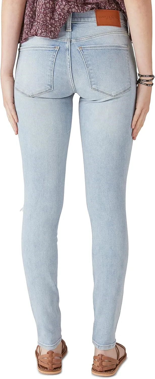 Lucky Brand Women's Mid Rise Ava Skinny