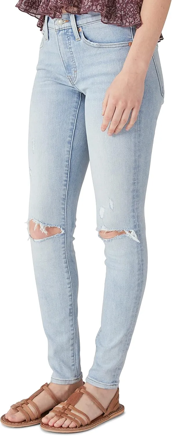 Lucky Brand Women's Mid Rise Ava Skinny