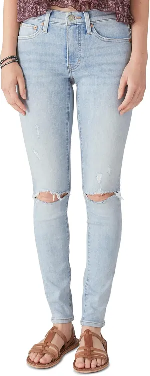 Lucky Brand Women's Mid Rise Ava Skinny