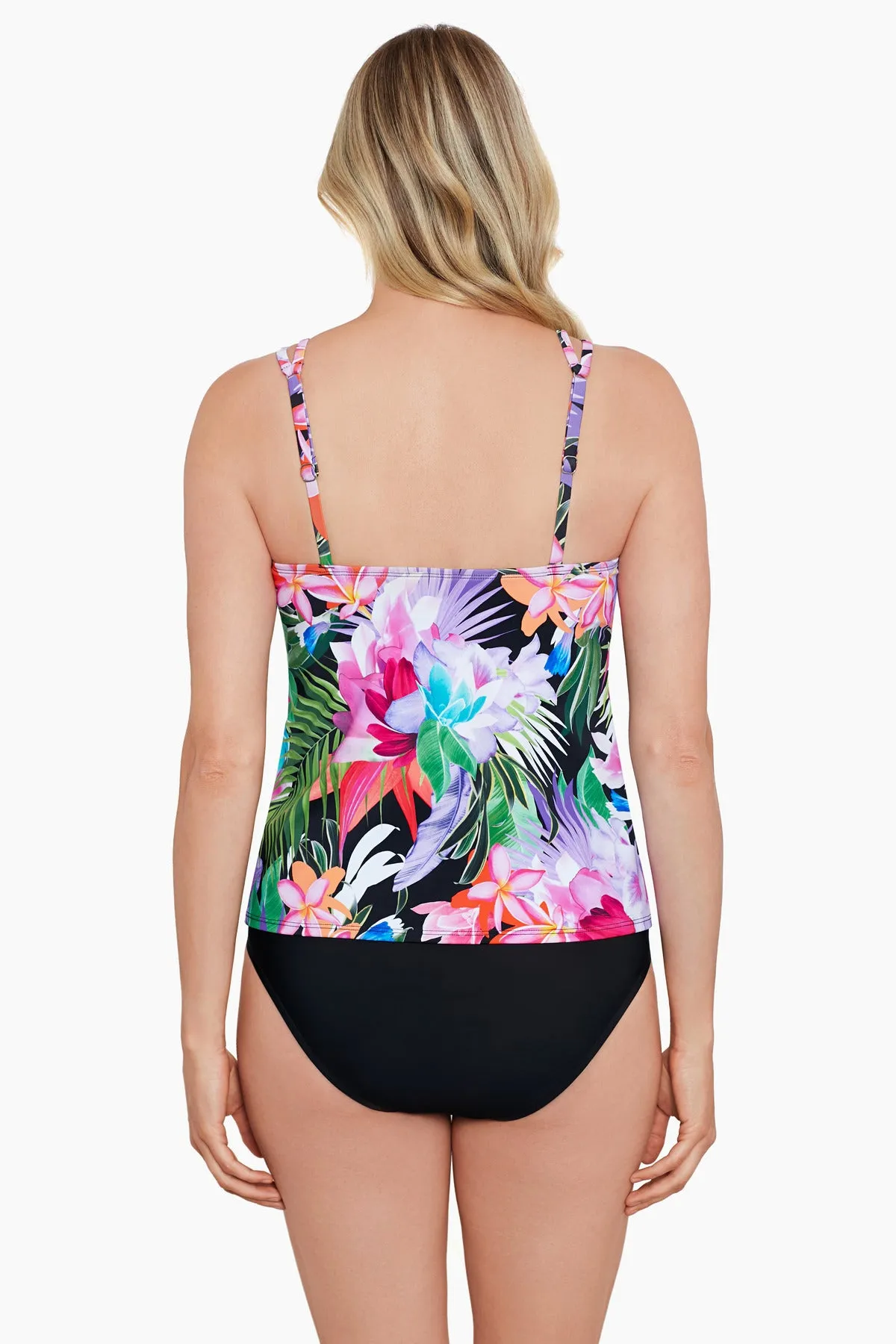 Lush Life Mastectomy High Neck Tankini Top