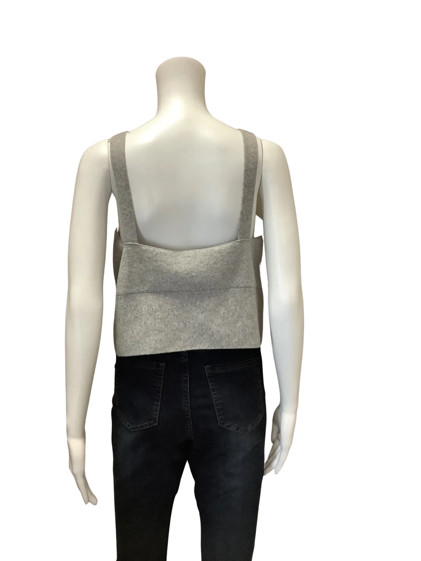 Maeve Anthropologie Women's Top Grey  Size: XL