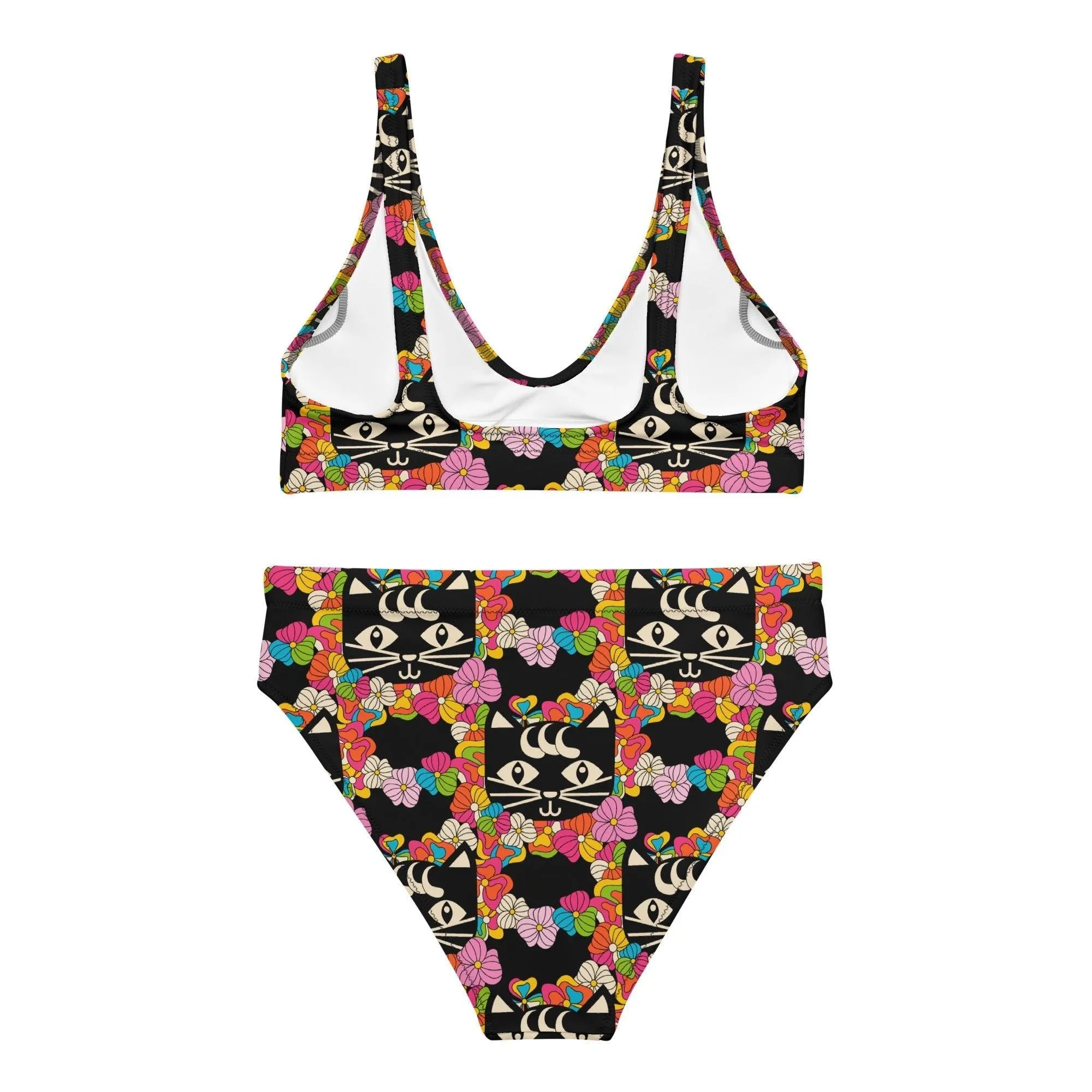 MAGICAT black - Bikinis made of recycled material