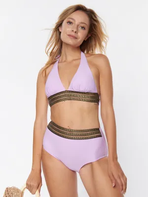 Maillot de bain en dentelle à motif