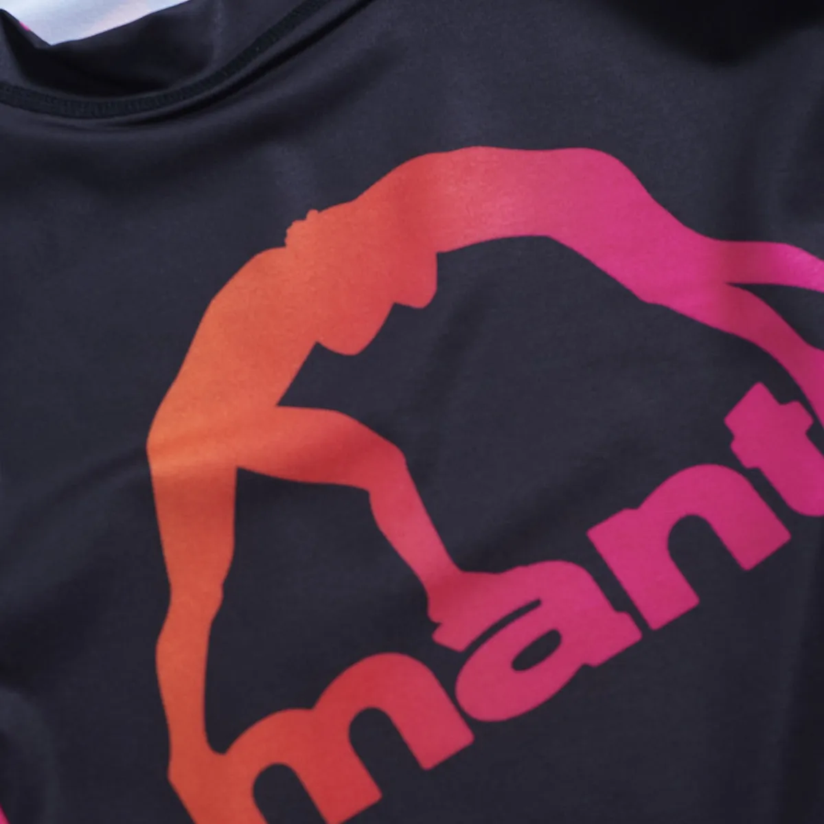 Manto Leopard Rash Guard Black/Pink