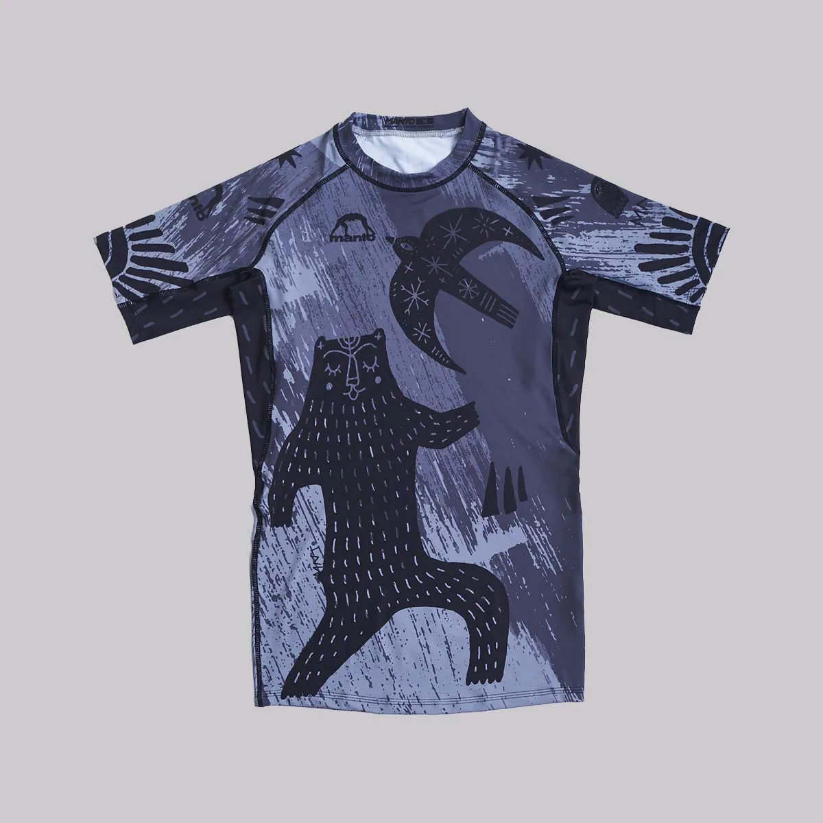 Manto Livings Rash Guard Grey