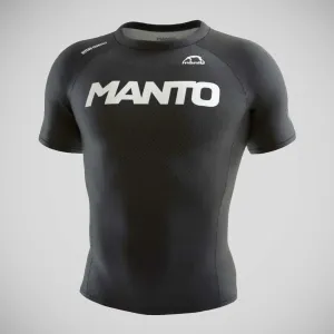 Manto Rank Rash Guard Black
