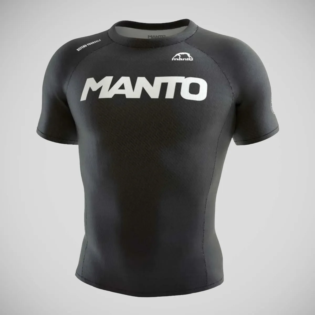 Manto Rank Rash Guard Black