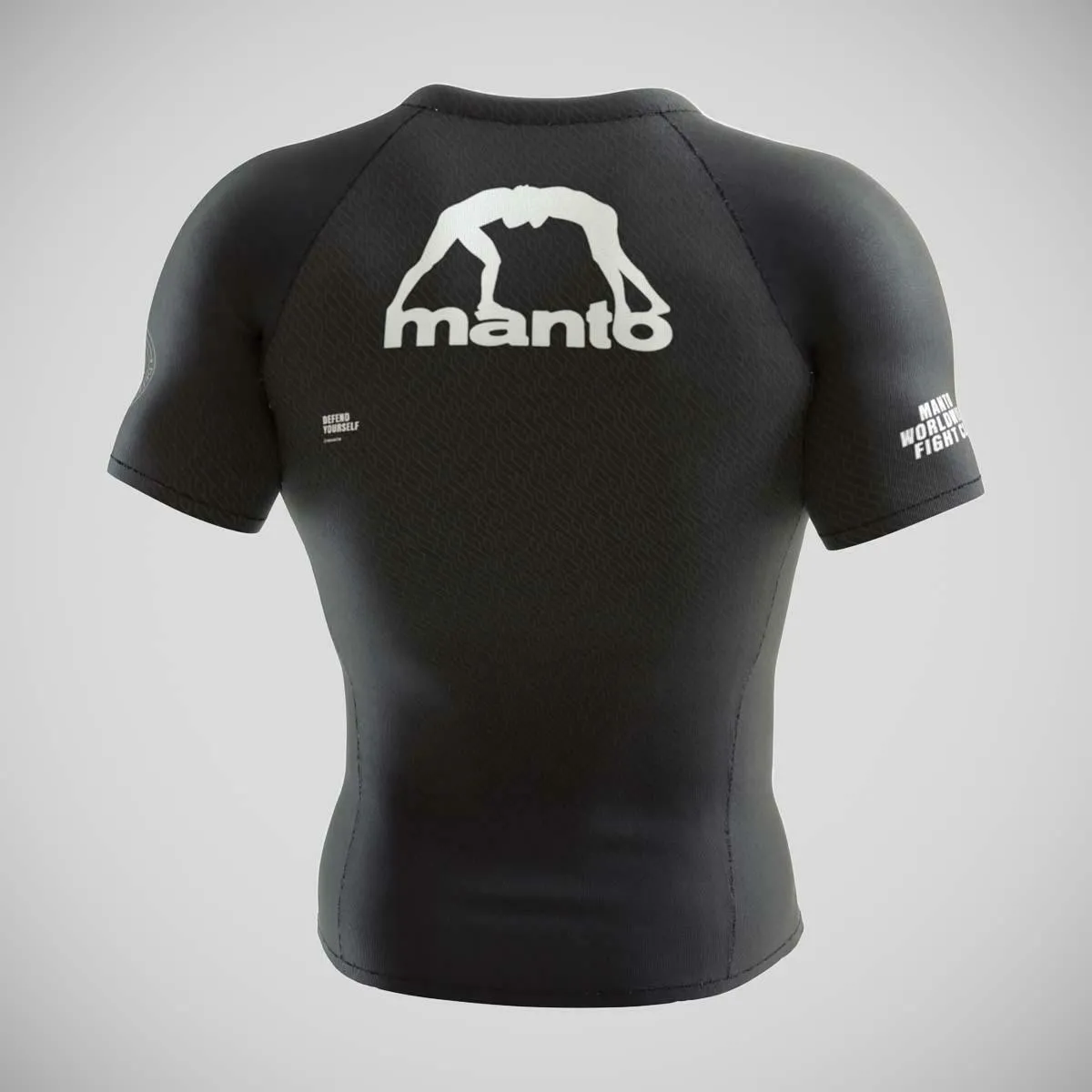 Manto Rank Rash Guard Black