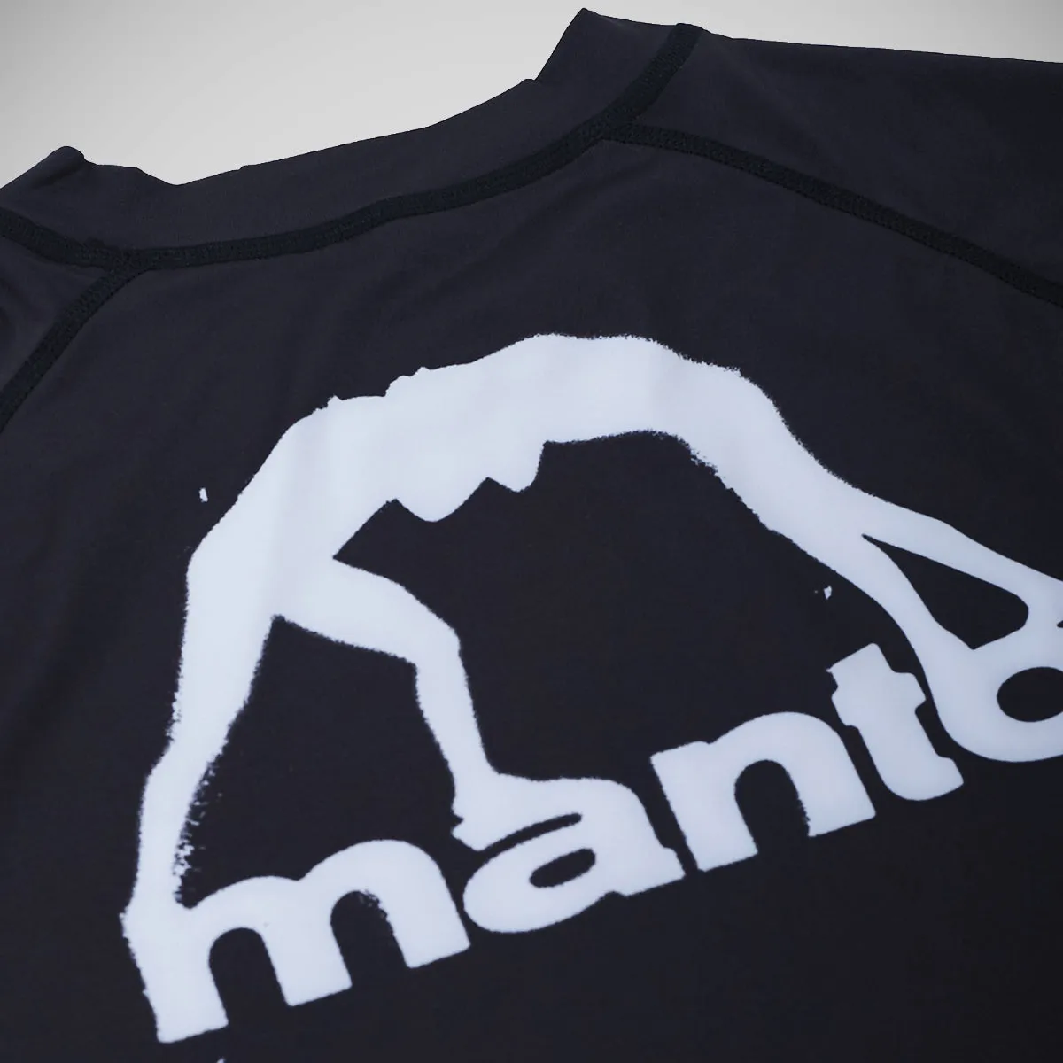 Manto Template Short Sleeve Rash Guard Black