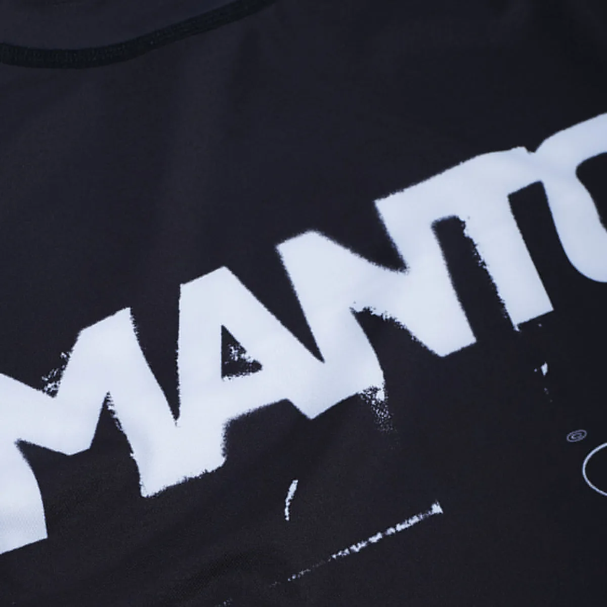 Manto Template Short Sleeve Rash Guard Black