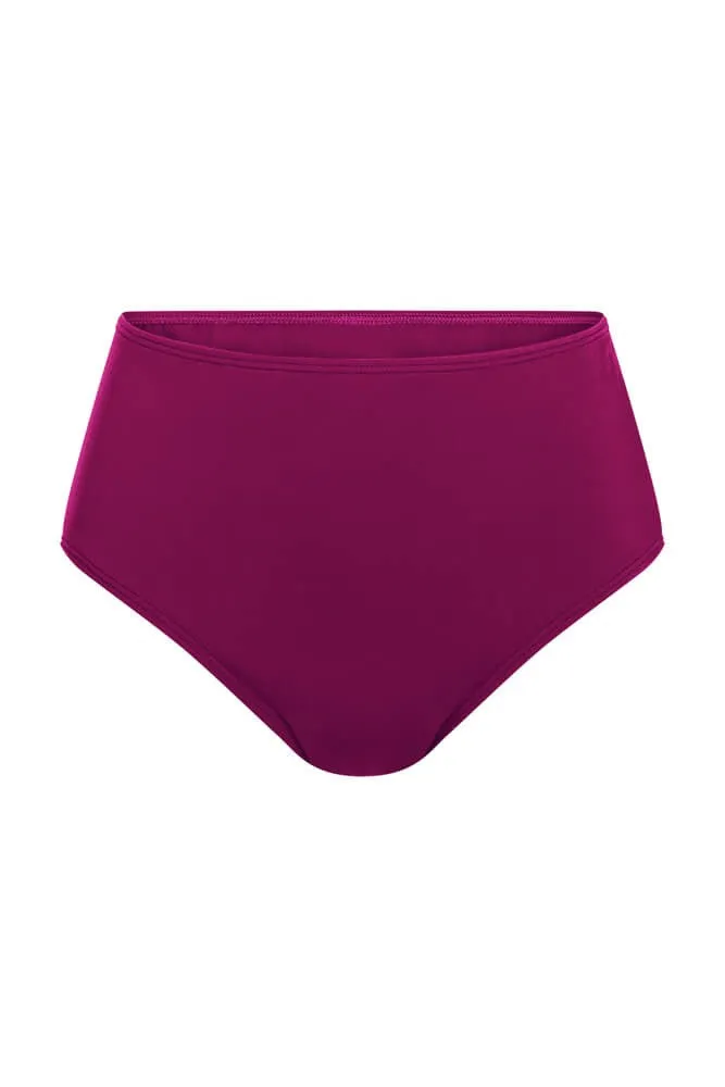 Mastectomy Swimsuit 'La Paz Tankini Set ' Dark Berry