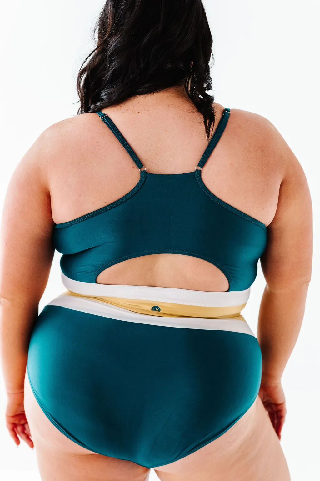 Maven Mid Rise Bottoms in Laguna