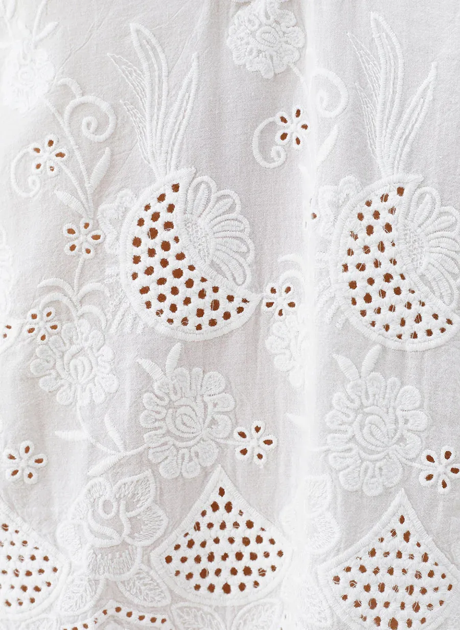 Melissa Odabash 'Pearl' Ivory Kaftan