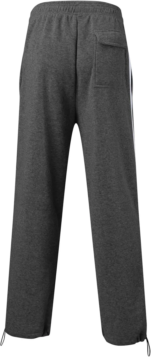 Men's Multi Pockets Slim Cargo Pants - Hiking Combat Work Trousers Outdoor Casual Straight Fit Cargo Sweatpants
