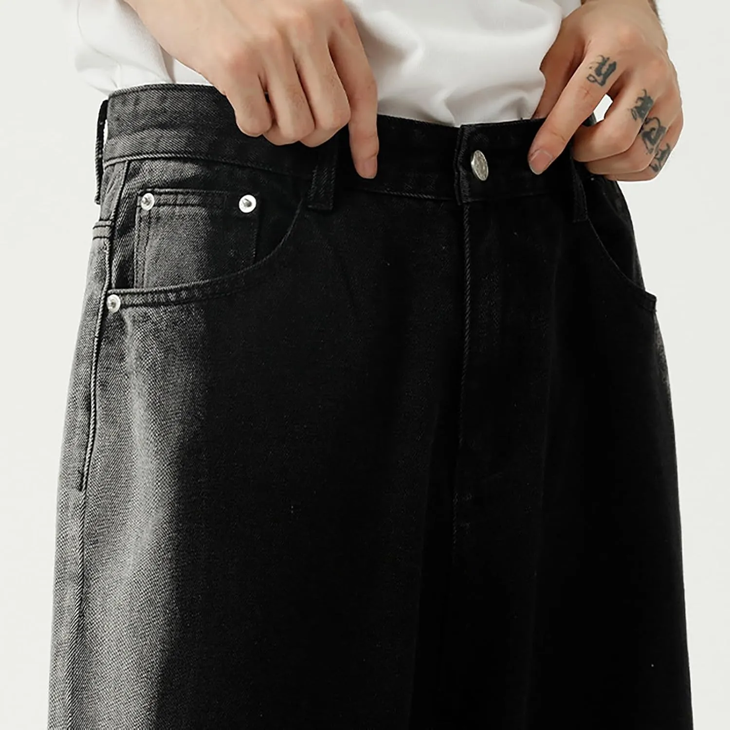 Men's Slim Fit Flared Jeans Comfort Denim Pants 60s 70s Retro Trousers Bell Bottoms Jeans for Men Mens 511 Slim