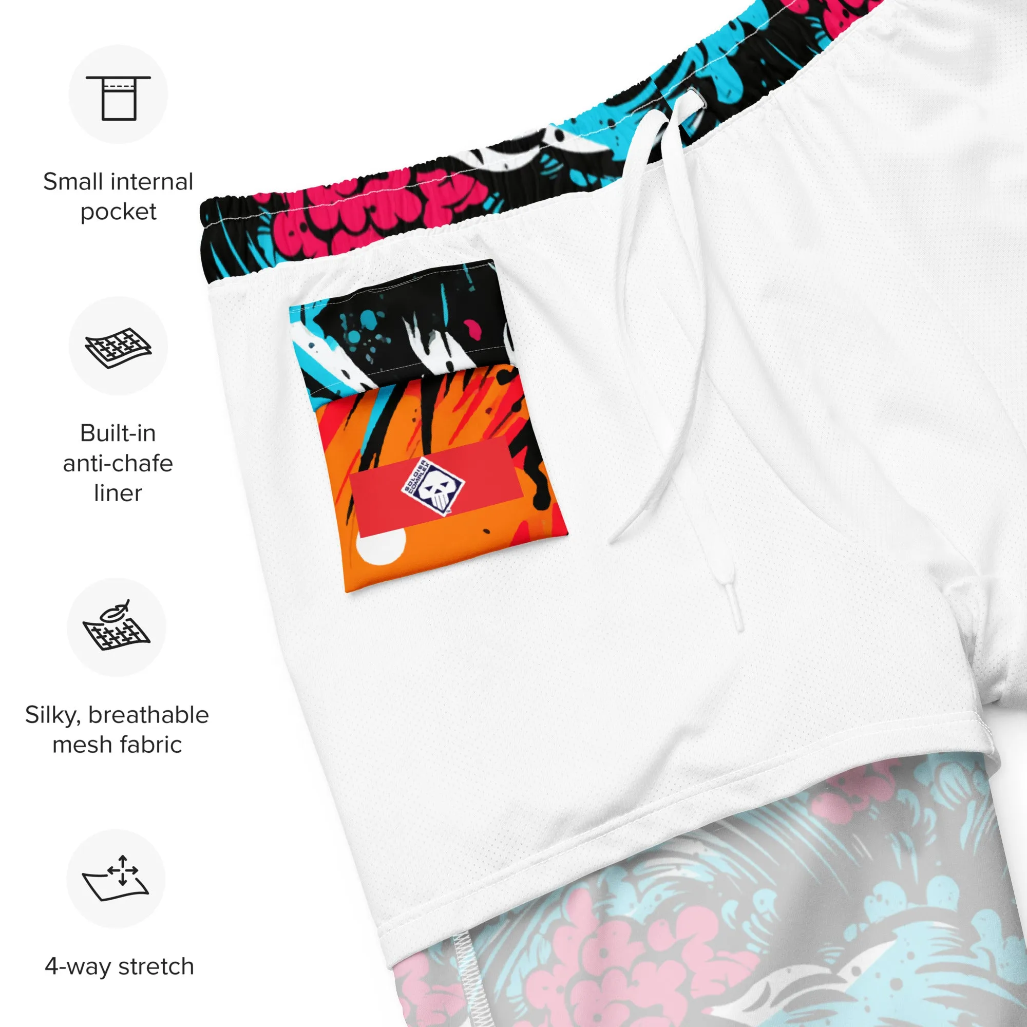 Men's Swim Trunks - Tropical Adventure 001