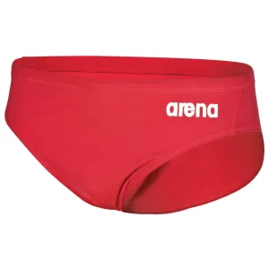 MEN'S TEAM SWIM BRIEF SOLID - RED