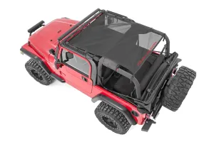 Mesh Bikini Top Plus - Black - Jeep Wrangler TJ (97-06)/Wrangler YJ (92-95)