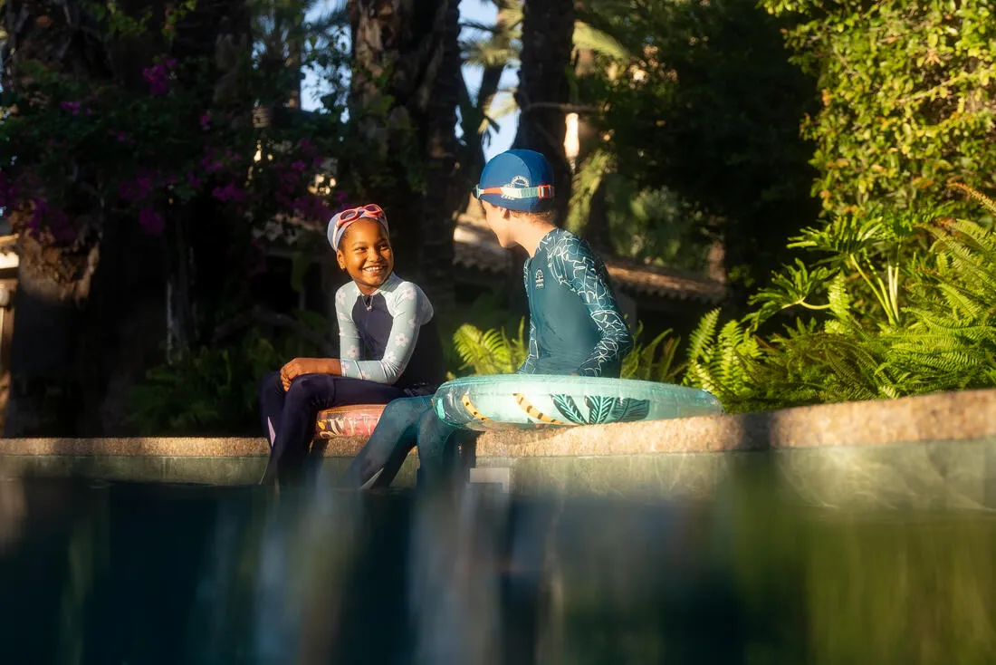 Mesh swimming cap - Plain fabric - Size S