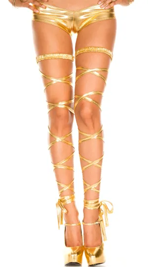 Metallic Leg Wraps