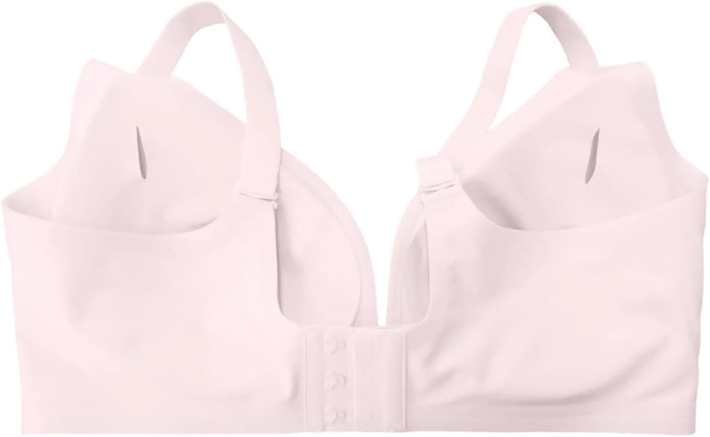 Minimizer Bras for Women Full Coverage No Underwire Gathered Bra Push Up Seamless Adjustable Straps Comfort Bralette