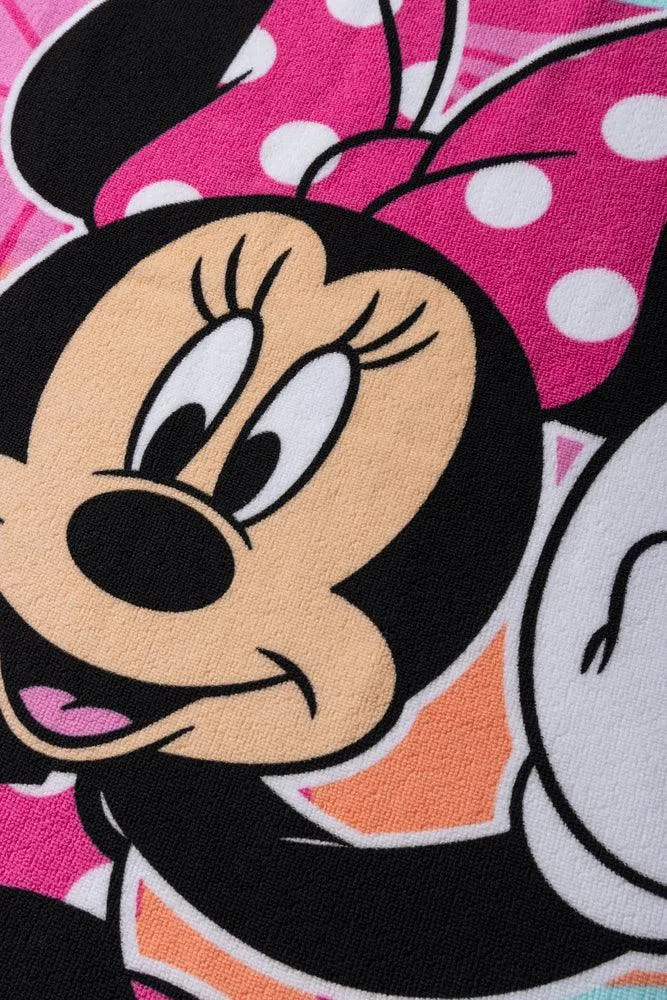 Minnie Mouse Beach Towel Pink