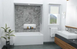 Mirolin Adora 60" x 32" Skirted Bathtub