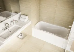 Mirolin Prescott 60" x 30" Skirted Bathtub