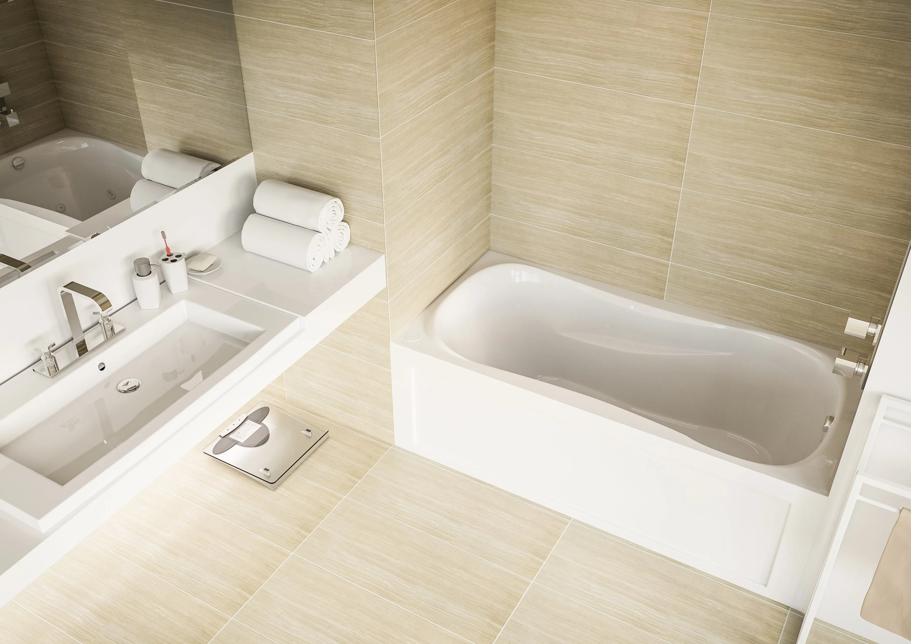 Mirolin Prescott 60" x 30" Skirted Bathtub