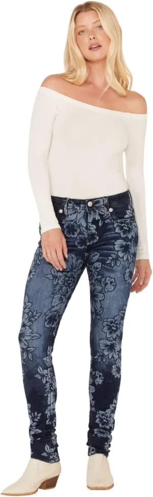 Miss Me - Womens Mid-Rise Skinny Jeans