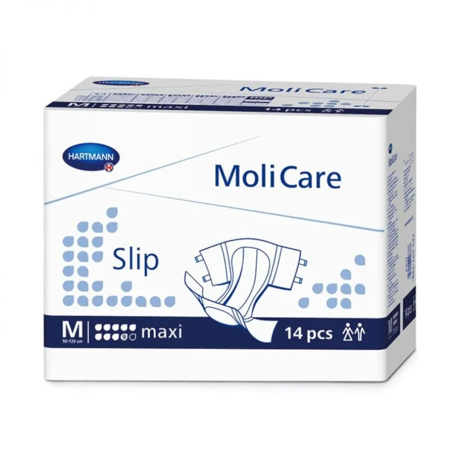 MoliCare Slip Maxi Briefs, Medium, 27"-47", 56 Count