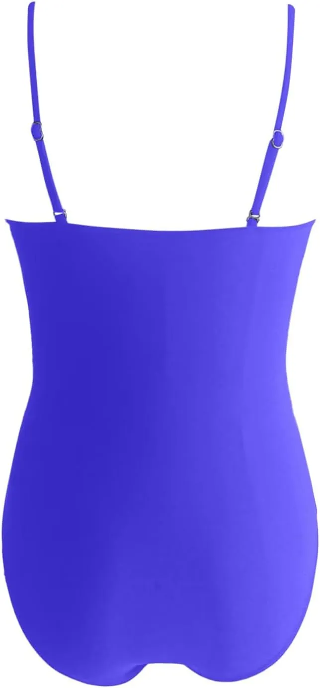 Monokini Swimsuits for Women Sexy Backless One Piece Tummy Control Bathing Suits Summer Full Coverage Monokini Beach Swimwear