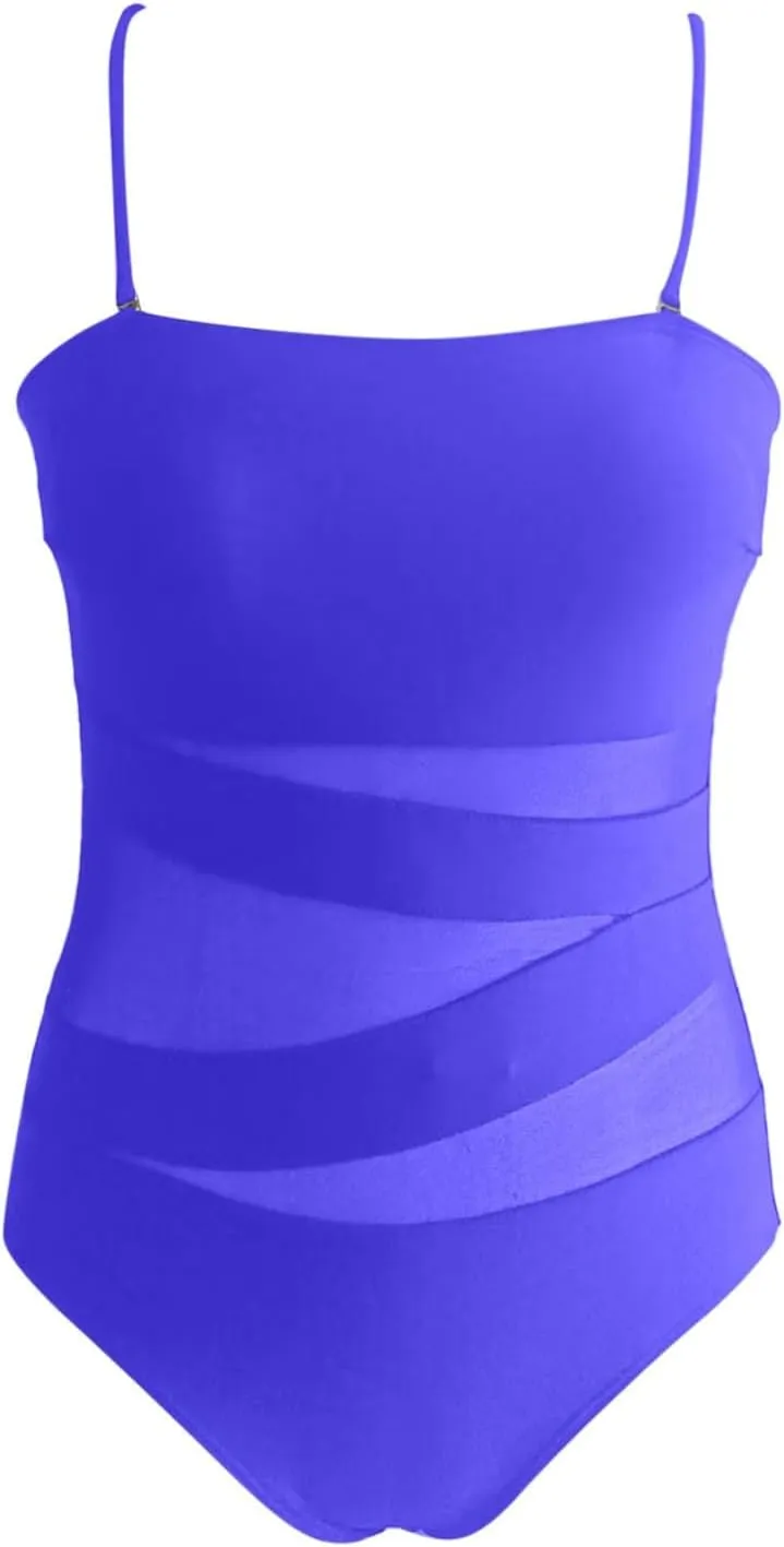 Monokini Swimsuits for Women Sexy Backless One Piece Tummy Control Bathing Suits Summer Full Coverage Monokini Beach Swimwear