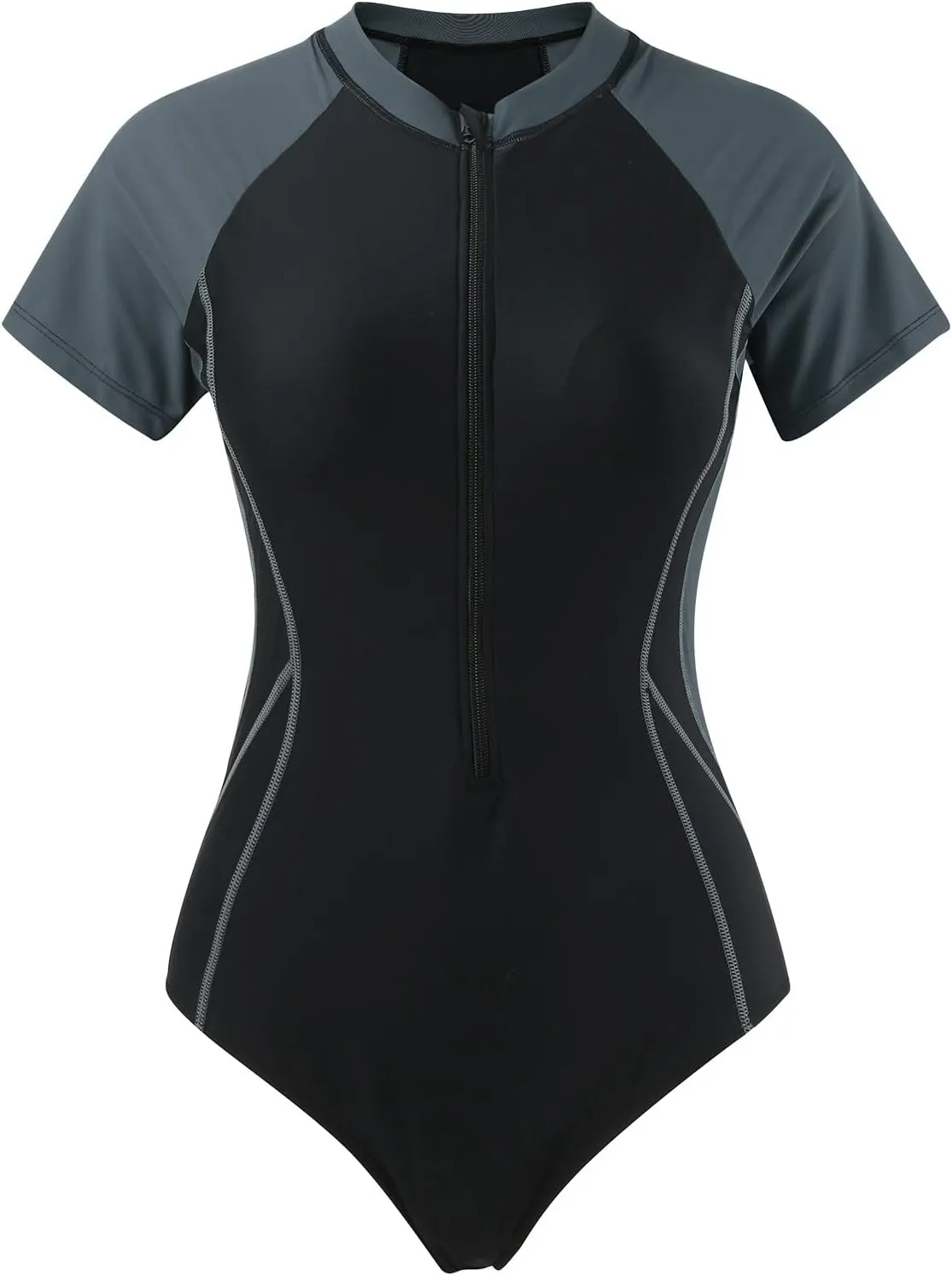 Monokini Swimsuits for Women Tummy Control Bathing Suit Full Coverage Swimsuit V Neck Criss Cross Push up Swimwear