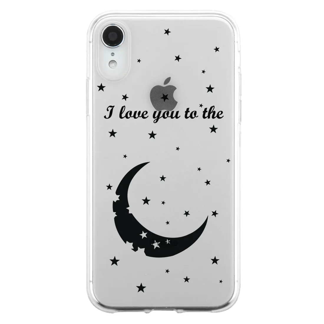 Moon And Back Pattern Couple Matching Phone Cases Humble Sweet Gift