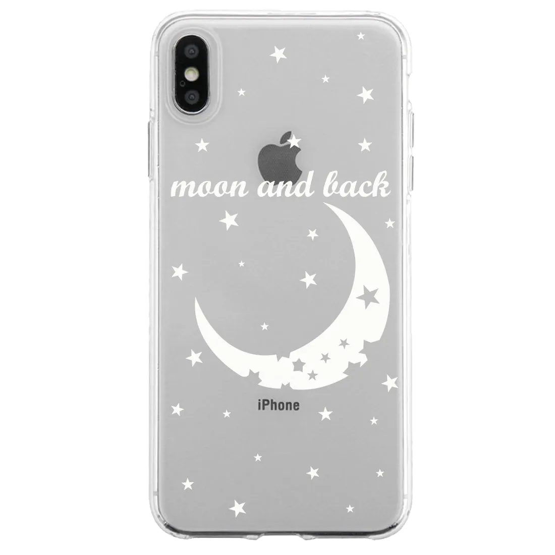 Moon And Back Pattern Couple Matching Phone Cases Humble Sweet Gift