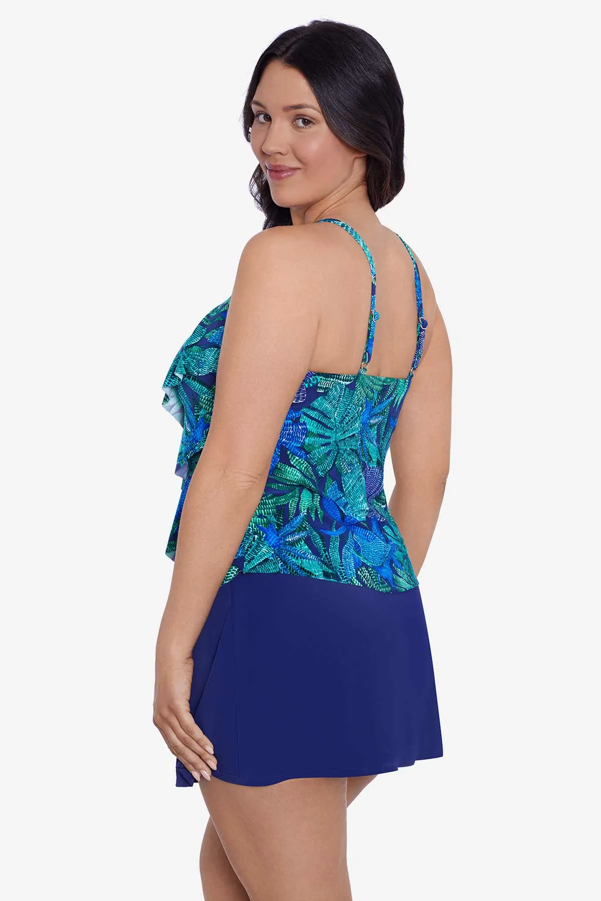Mosaic Jungle Lena Tankini Top