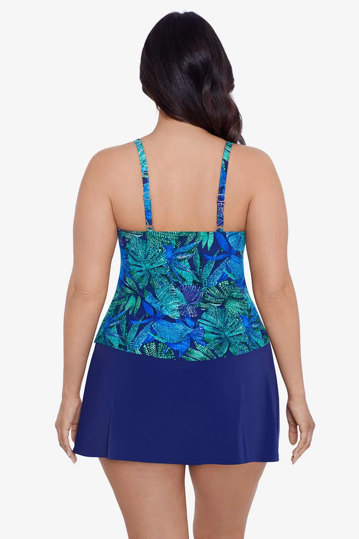 Mosaic Jungle Lena Tankini Top