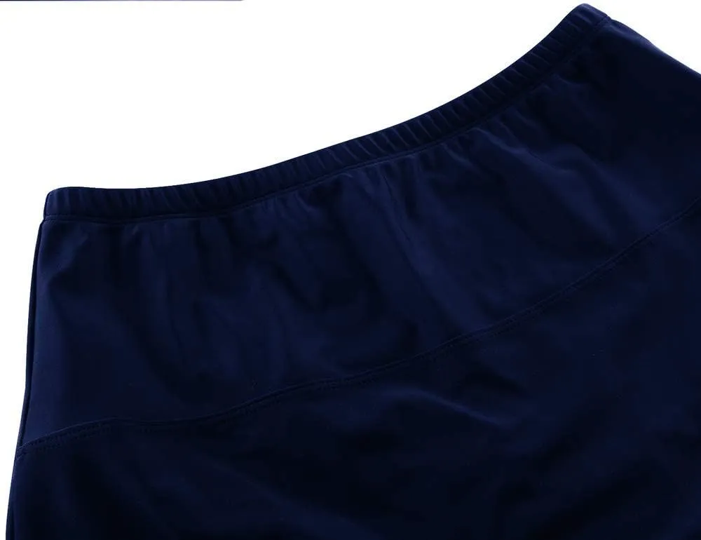 Mycoco Women's Swim Skirt High Waisted UV 50  Modest Swimsuit with Built-in Brief Tankini Bottom