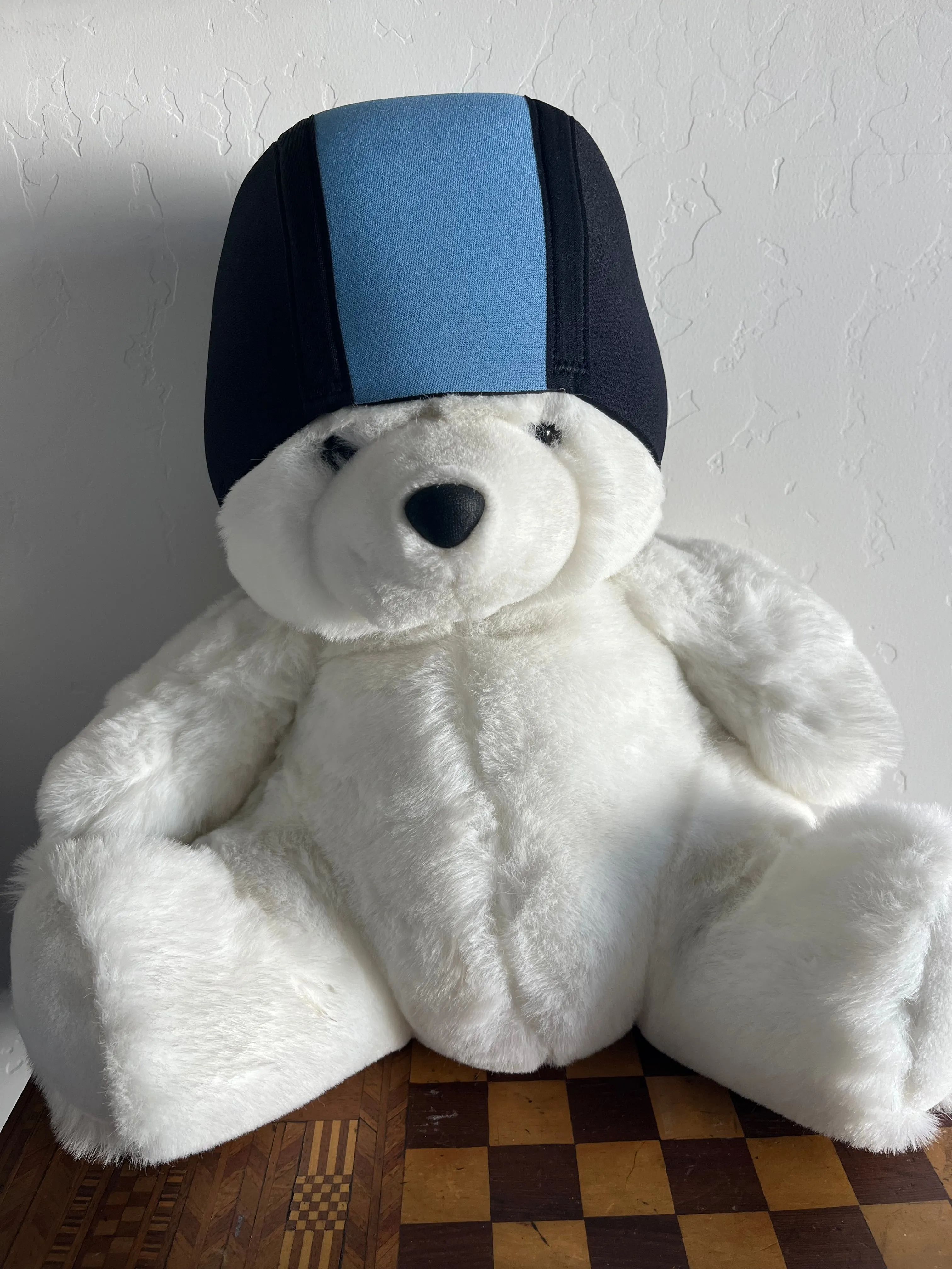 Neoprene Swim Cap - PolarBear Cap Two Color Strapless