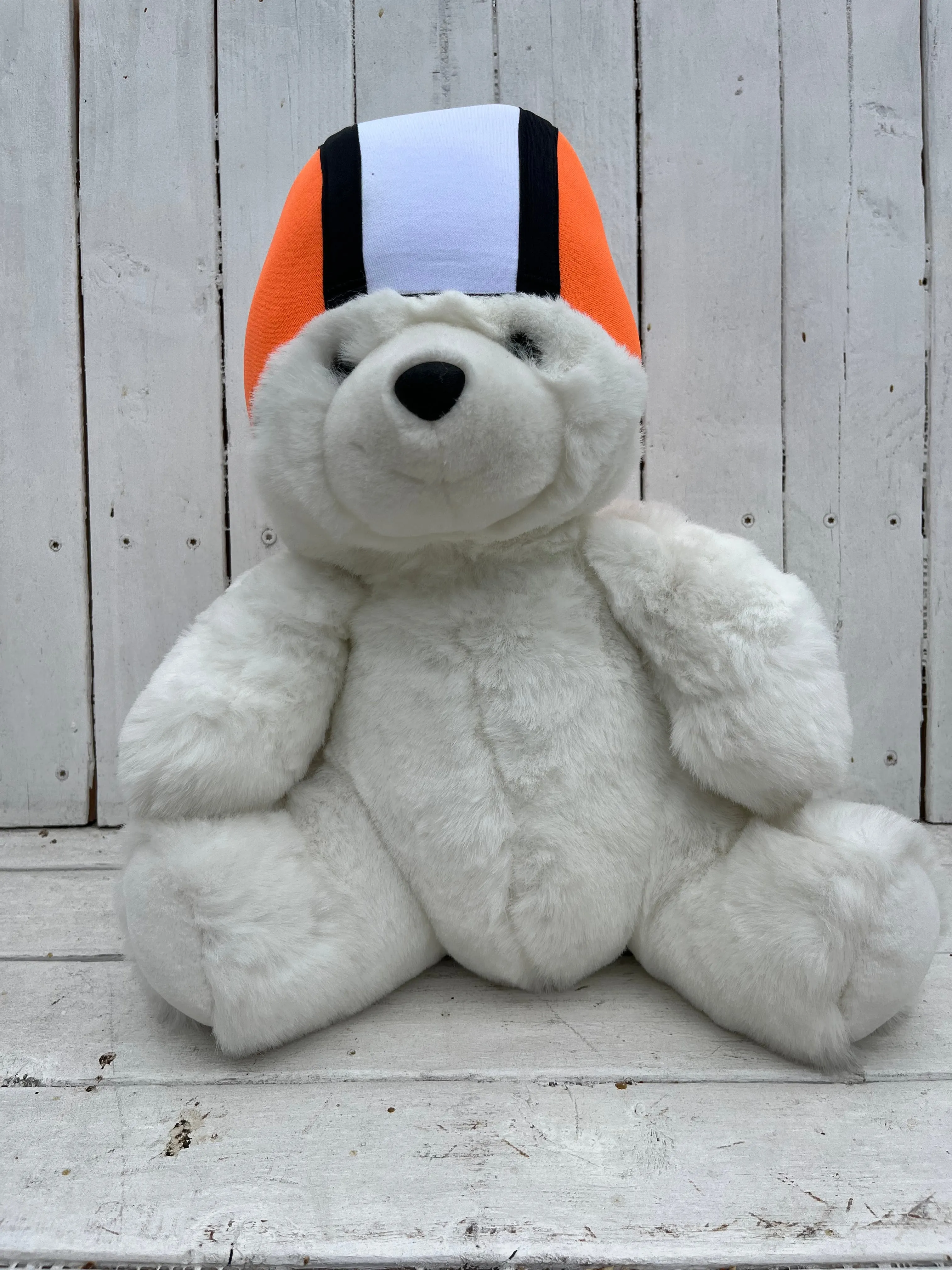 Neoprene Swim Cap - PolarBear Cap Two Color Strapless