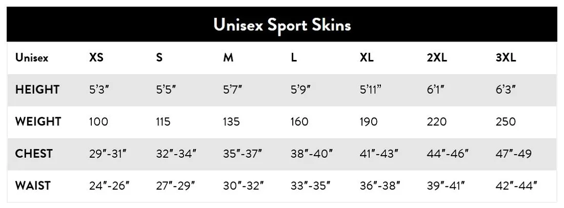 Neosport Unisex Full Body Sport Skin